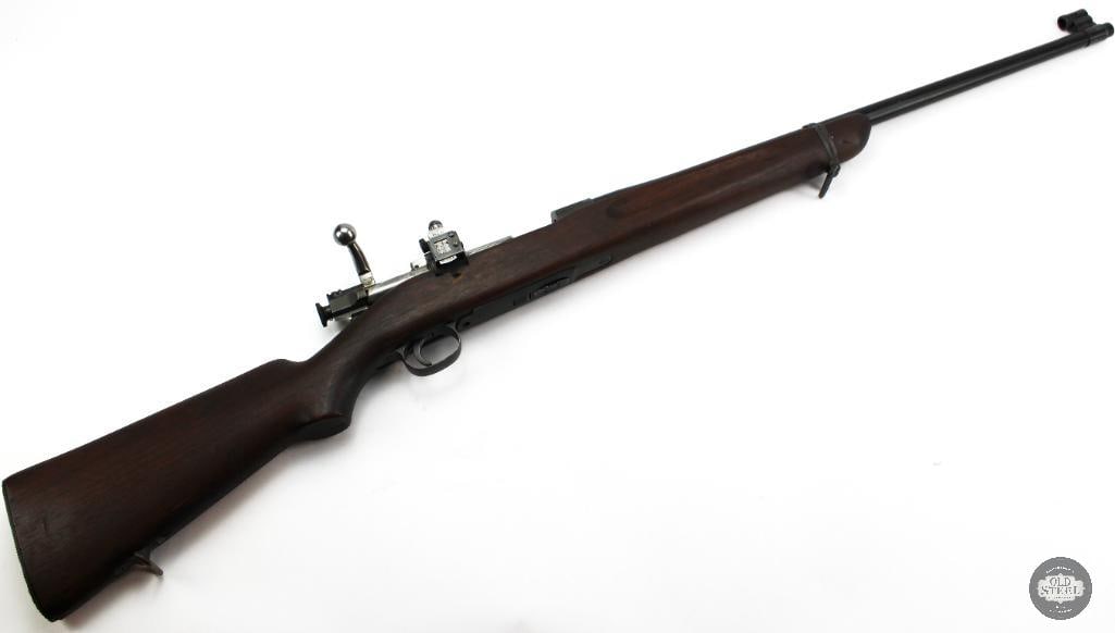 Rare Springfield 1922 M2 .22 LR 1903 Trainer Rifle 1942 C&R: This Springfield Model 1922 M2 is a rare .22 LR training rifle manufactured in 1942. Designed as a rimfire counterpart to the U.S. M1903 Springfield service rifle, the 1922 series was used for militar