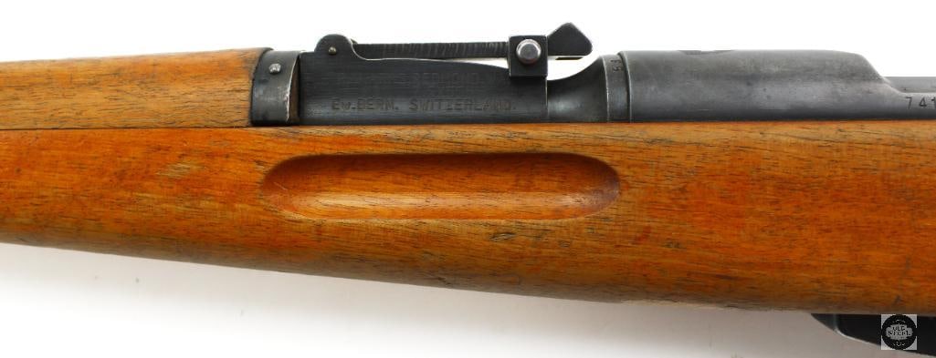 Swiss Schmidt-Rubin K31 7.5x55 All Matching Numbers C&R Rifle - 13
