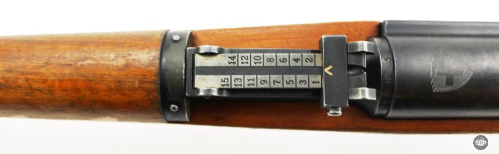Swiss Schmidt-Rubin K31 7.5x55 All Matching Numbers C&R Rifle - 19