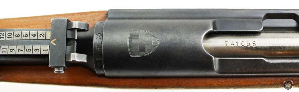 Swiss Schmidt-Rubin K31 7.5x55 All Matching Numbers C&R Rifle - 20