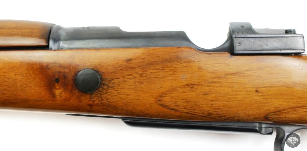 Turkish Mauser M38 8mm Mauser 1940 C&R Rifle Refinished Stock No Bolt - 15