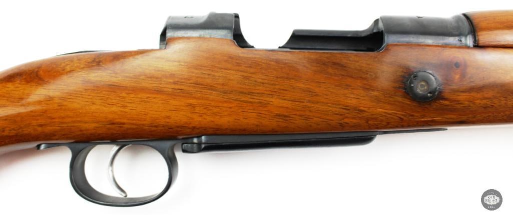 Turkish Mauser M38 8mm Mauser 1940 C&R Rifle Refinished Stock No Bolt - 5