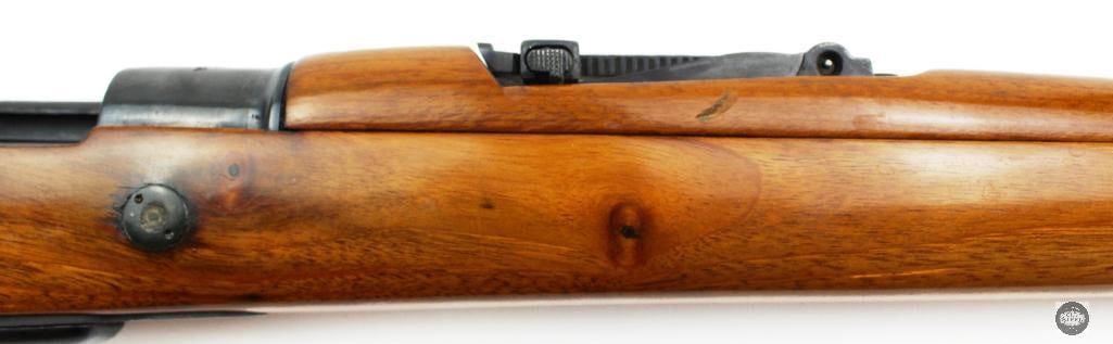 Turkish Mauser M38 8mm Mauser 1940 C&R Rifle Refinished Stock No Bolt - 6