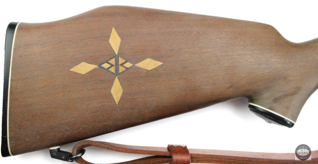 Remington 1903-A3 .30-06 Sporter Rifle w/ Inlaid Stock & Japanese 3-9x Scope - 3