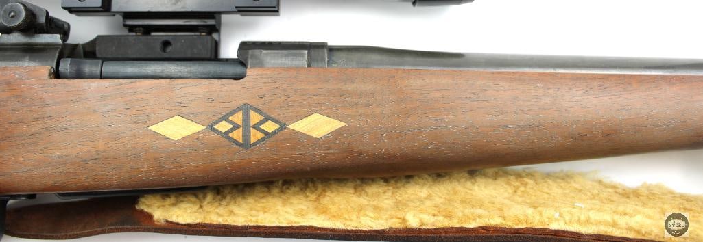 Remington 1903-A3 .30-06 Sporter Rifle w/ Inlaid Stock & Japanese 3-9x Scope - 5