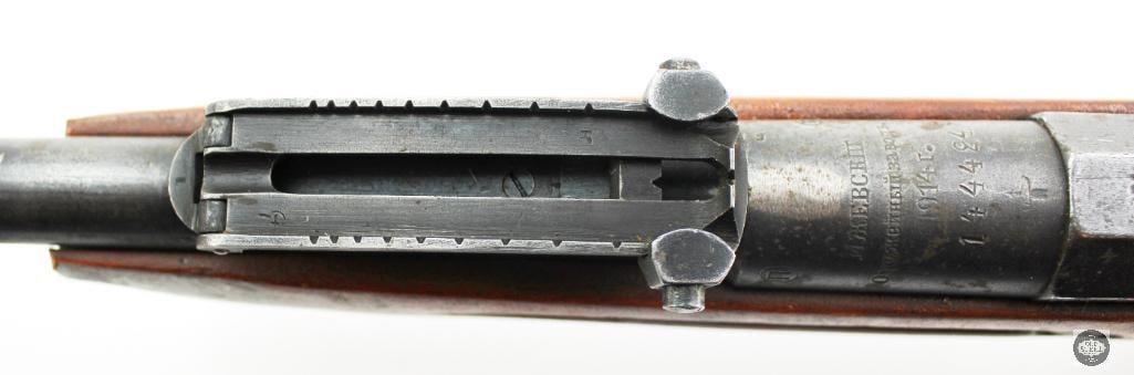 Izhevsk Mosin Nagant M1891 7.62x54R 1914 Antique Sporterized Rifle - 15