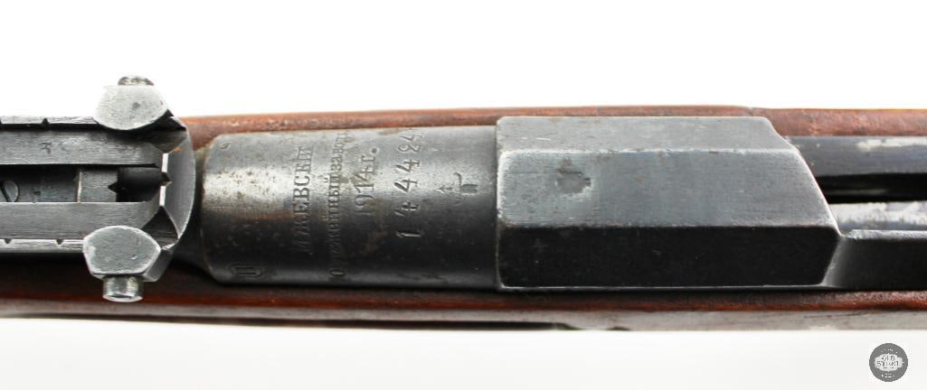 Izhevsk Mosin Nagant M1891 7.62x54R 1914 Antique Sporterized Rifle - 16