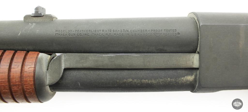 Ithaca Model 37 Featherlight 12 Ga 20" Barrel 14" LOP Pump Shotgun - 16