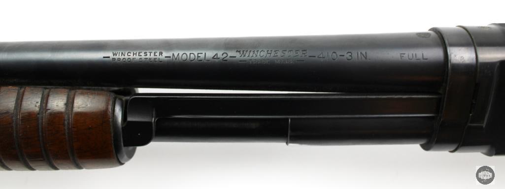 Winchester Model 42 Takedown 410 GA MFG 1936 C&R 28 Inch Barrel Slam Fire - 17