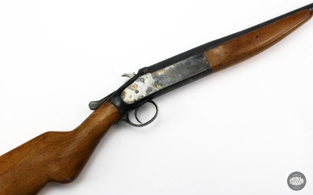 Star Leader .410 Single Shot C&R Shotgun Color Case Hardened Receiver 26" Barrel: This Star Leader single-shot shotgun is chambered in .410 bore and features a 26-inch barrel with a 14-inch length of pull. Built in a simple and rugged break-action design, these utility shotguns
