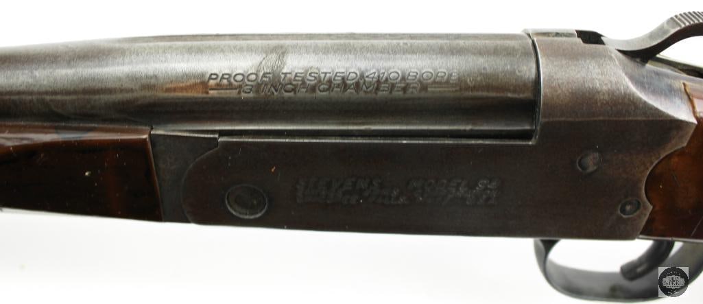 Stevens Model 94 .410 Break Action Shotgun 24.5" Barrel 13.5" LOP w/ Clay Thrower - 15