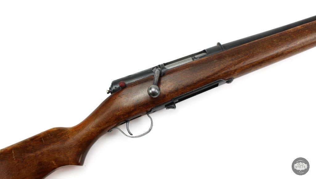Westernfield EMN 175 12 Ga Bolt Action Shotgun 28" Barrel 14" LOP No Mag C&R: This Westernfield EMN 175 is a 12 gauge bolt-action shotgun featuring a 28-inch barrel and a 14-inch length of pull. Sold under the Westernfield brand through Montgomery Ward, these utility shotguns