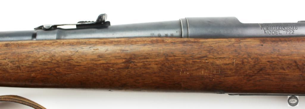 Remington 722 .257 Roberts Bolt Action Rifle 24" Barrel 13" LOP w/ Leather Sling - 10
