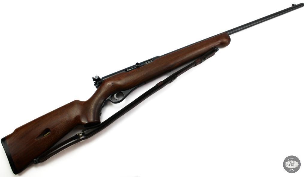 Mossberg 151K .22 LR Semi Auto Rifle C&R 24" Barrel 13.5" LOP: This Mossberg 151K is a semi-automatic .22 LR rifle featuring a 24-inch barrel and a 13.5-inch length of pull. Produced during the golden age of American rimfire rifles, the 151K is known for its depe