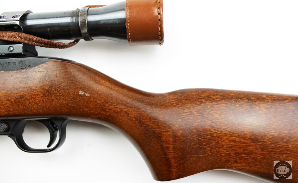Ruger 10/22 .22 LR 18.5" Barrel w/ 25rd Mag & Weaver K4 Scope - 12