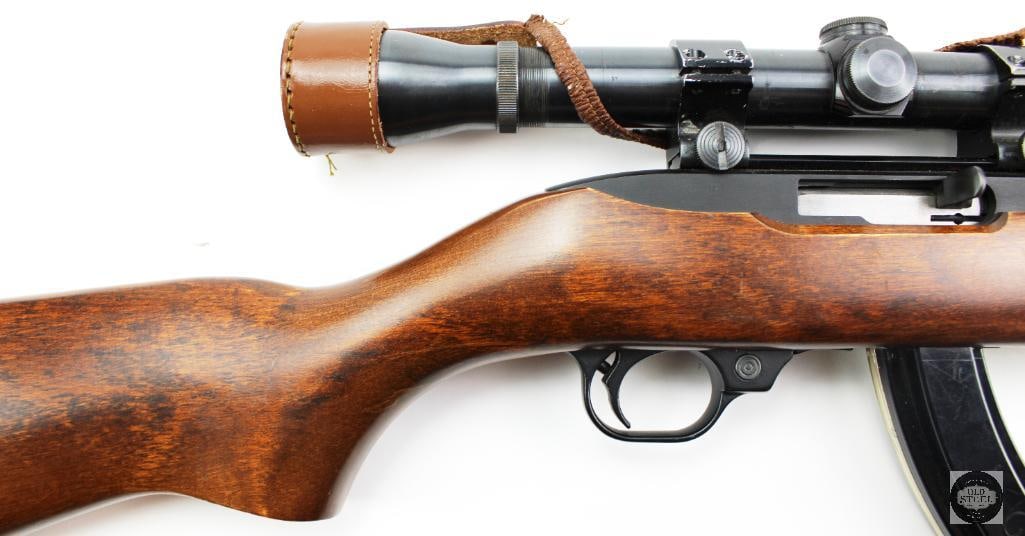 Ruger 10/22 .22 LR 18.5" Barrel w/ 25rd Mag & Weaver K4 Scope - 3