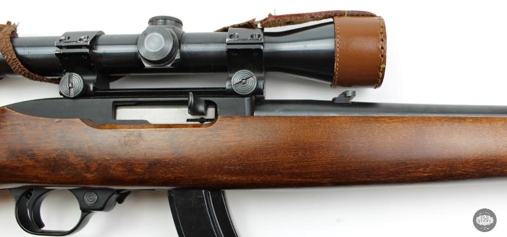 Ruger 10/22 .22 LR 18.5" Barrel w/ 25rd Mag & Weaver K4 Scope - 4