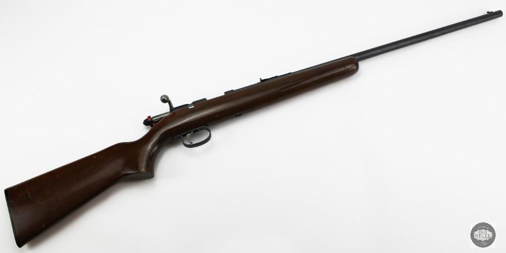 Remington Model 514 22 LR Single Shot Rifle - C&R: Remington Model 514 bolt action single shot rifle in 22 S/L/LR. Good condition with a fresh matte bluing job. Good bore with good rifling! THIS ITEM I