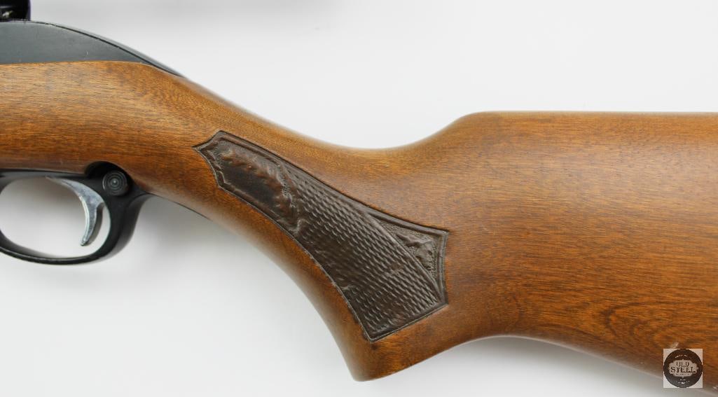 Glenfield Model 60 .22 LR 22" Barrel 13" LOP w/ Tasco 3-7x Scope - 11