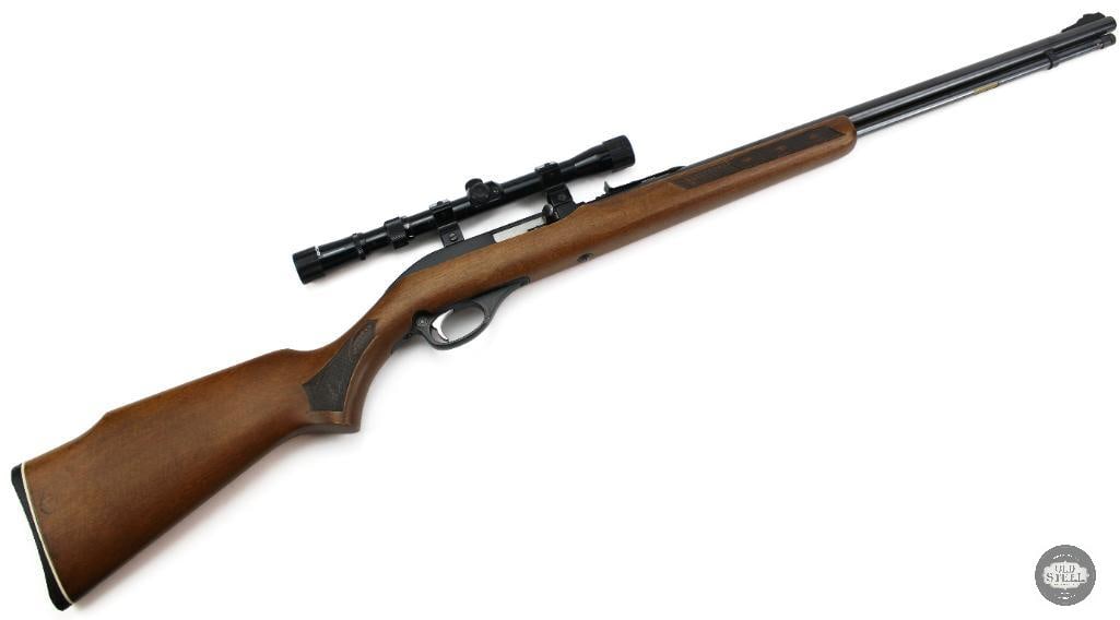Glenfield Model 60 .22 LR 22" Barrel 13" LOP w/ Tasco 3-7x Scope (1 of 16)