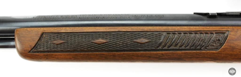 Glenfield Model 60 .22 LR 22" Barrel 13" LOP w/ Tasco 3-7x Scope - 8