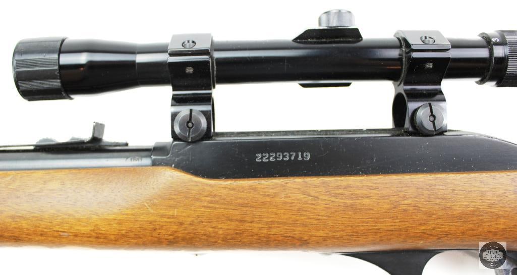Glenfield Model 60 .22 LR 22" Barrel 13" LOP w/ Tasco 3-7x Scope - 9