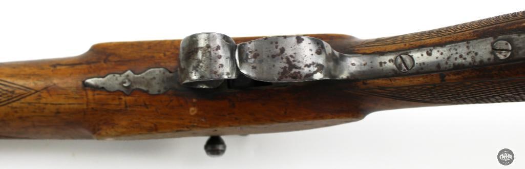Belgian Flobert Rifle C&R Unknown Caliber 24" Barrel 13" LOP - 12