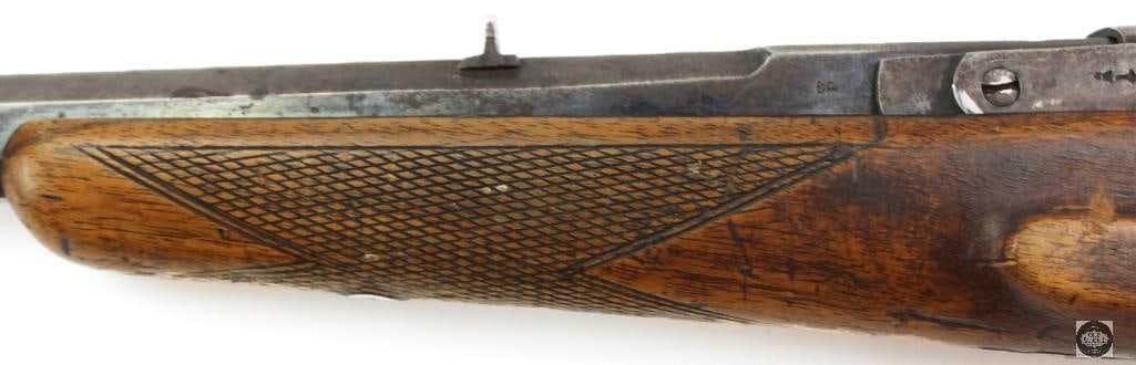 Belgian Flobert Rifle C&R Unknown Caliber 24" Barrel 13" LOP - 6