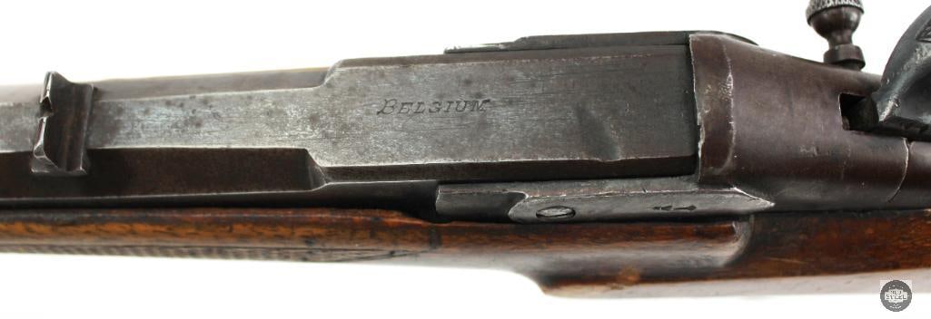 Belgian Flobert Rifle C&R Unknown Caliber 24" Barrel 13" LOP - 9