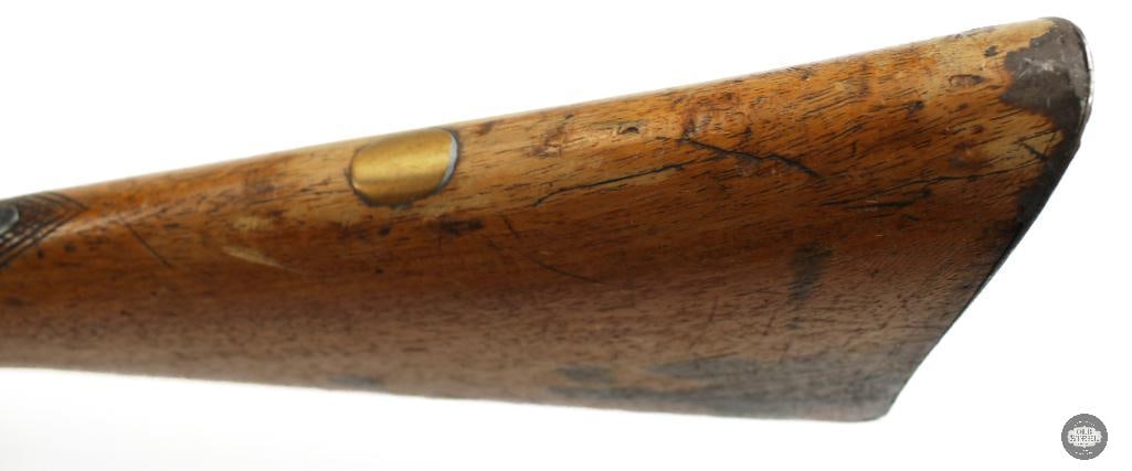 Antique S. Roosevelt & Co. 12 Ga Percussion Double Barrel Shotgun - 16