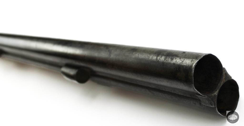 Antique S. Roosevelt & Co. 12 Ga Percussion Double Barrel Shotgun - 8