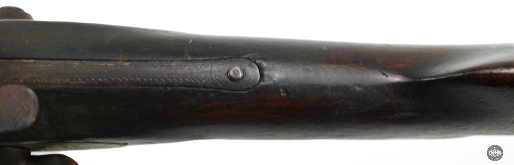 J.P. Clabrough & Bros 12 Ga Antique Hammer Double Black Powder Shotgun - 20