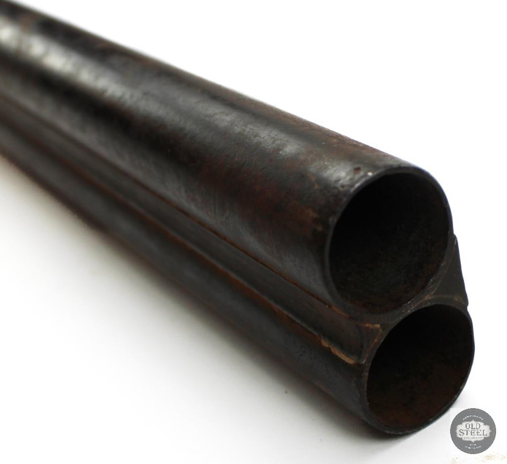 J.P. Clabrough & Bros 12 Ga Antique Hammer Double Black Powder Shotgun - 8