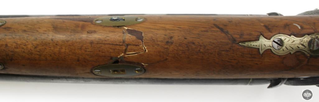 Antique Unknown Maker 12 Ga SxS Percussion Double Barrel Shotgun - ANTIQUE - 18