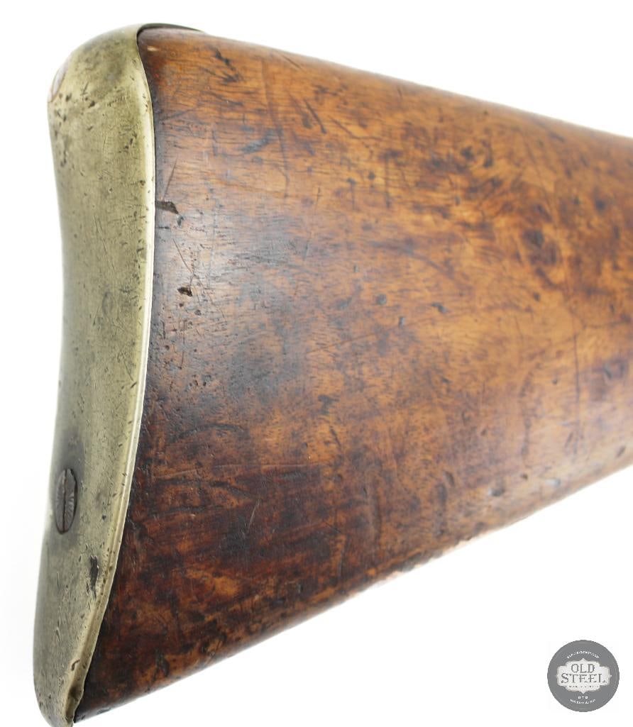 Antique Unknown Maker 12 Ga SxS Percussion Double Barrel Shotgun - ANTIQUE - 2