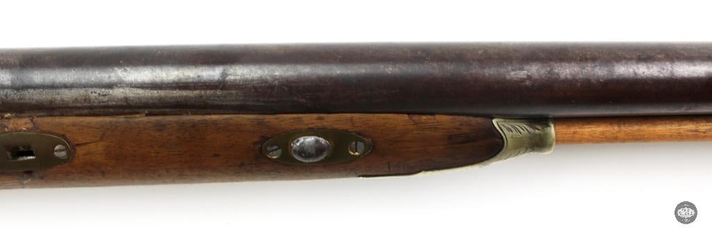 Antique Unknown Maker 12 Ga SxS Percussion Double Barrel Shotgun - ANTIQUE - 6