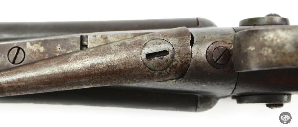 Belgian SxS 12 Ga Antique Hammer Shotgun 29.75" Double Barrel - 13