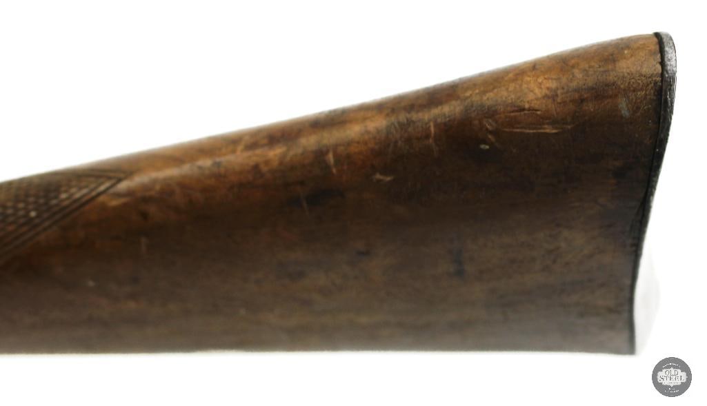 Belgian SxS 12 Ga Antique Hammer Shotgun 29.75" Double Barrel - 16
