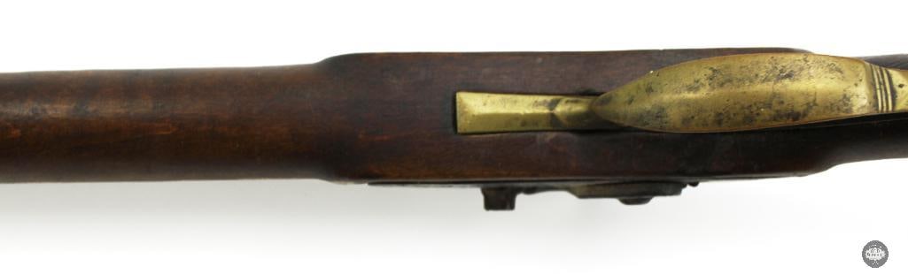 Unknown Maker .32 Cal Percussion Black Powder Rifle Octagon Barrel Double Set Triggers - 16
