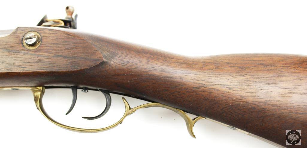 Pedersoli .45 Cal Flintlock Rifle 41.5" Barrel Double Set Triggers - Antique - 11