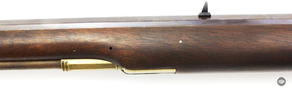 Pedersoli .45 Cal Flintlock Rifle 41.5" Barrel Double Set Triggers - Antique - 9