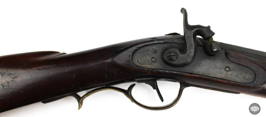 Antique Unknown Maker .40 Cal Percussion Musket 38.5" Barrel 13.5" LOP - 4