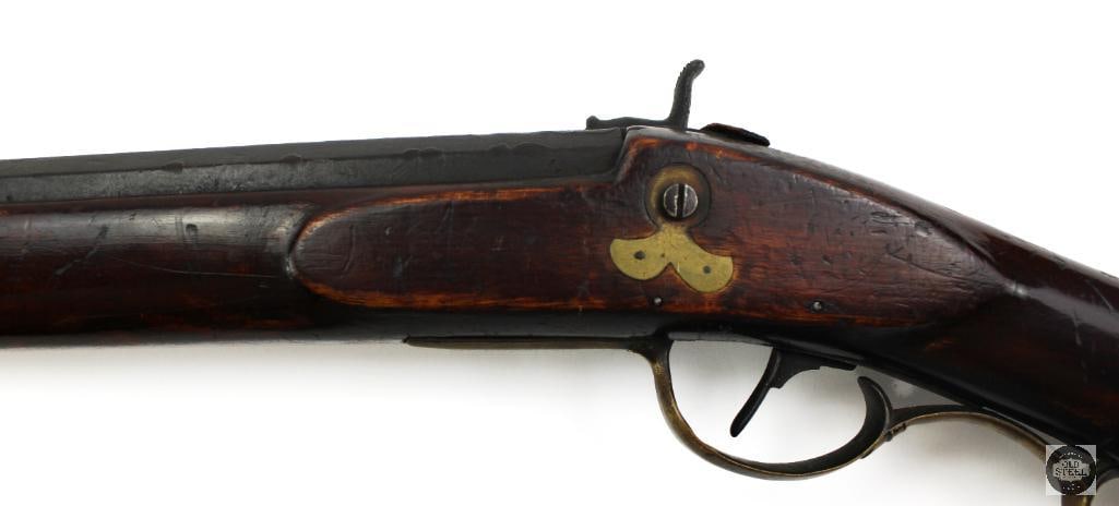 Antique Unknown Maker .40 Cal Percussion Musket 38.5" Barrel 13.5" LOP - 9