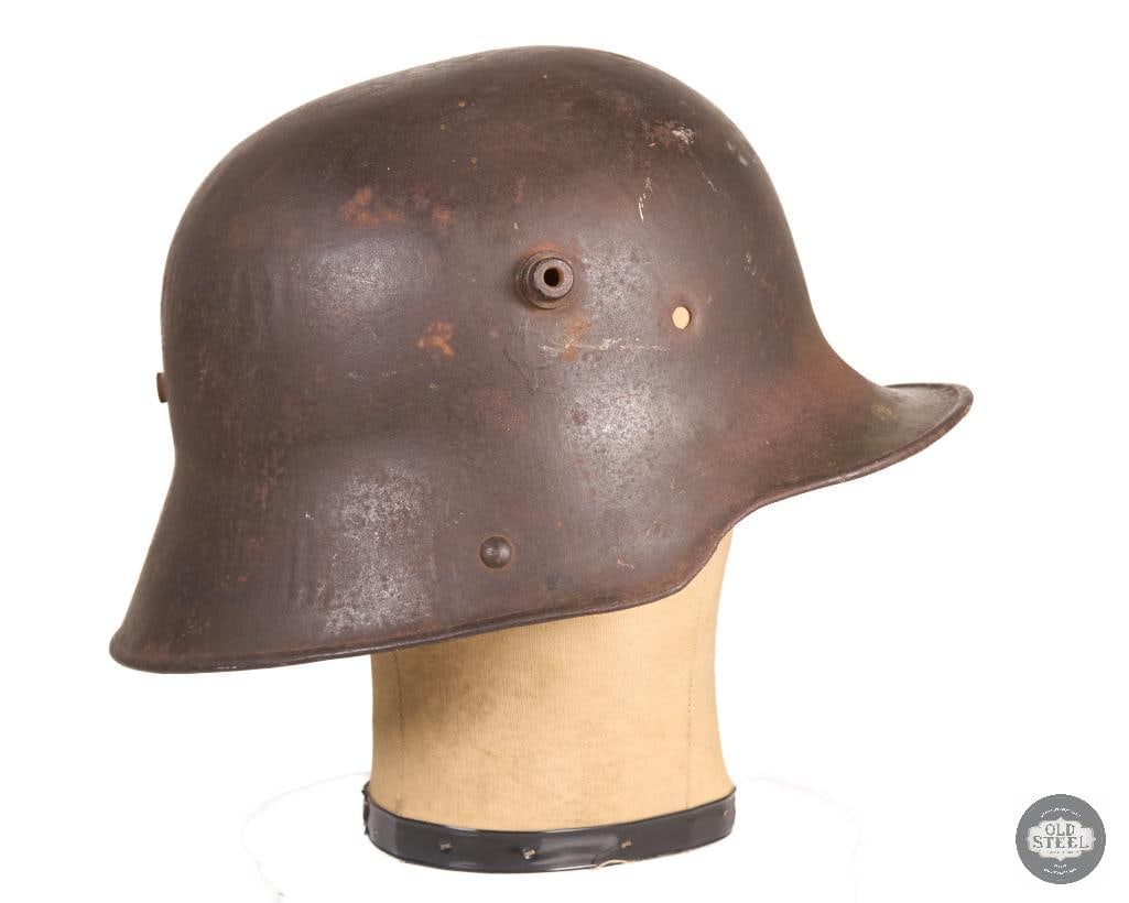 Original M18 Stahlhelm Shell WWI German Helmet Display Piece - 2