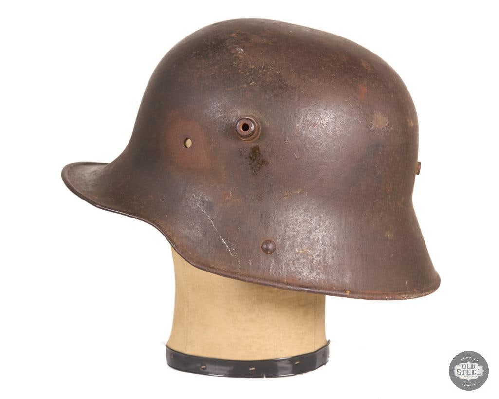 Original M18 Stahlhelm Shell WWI German Helmet Display Piece - 3