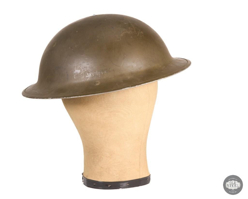 Original Canadian Mark 1 Brodie Helmet - 1942 Dated - 2