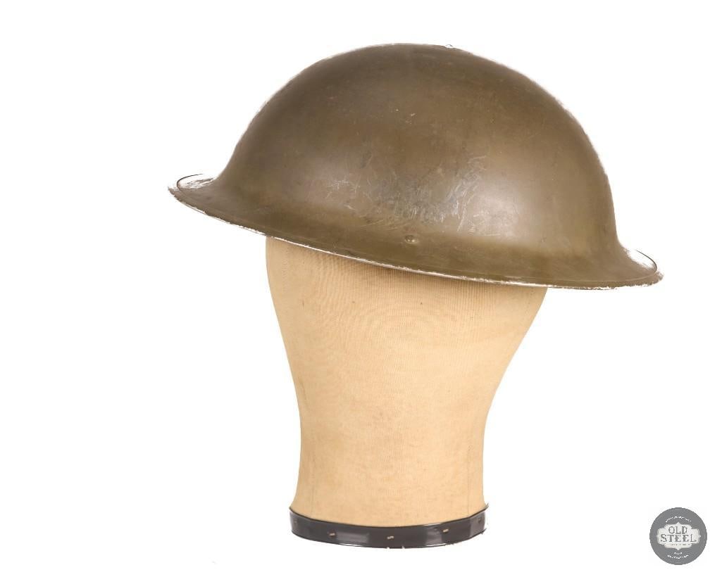 Original Canadian Mark 1 Brodie Helmet - 1942 Dated - 3