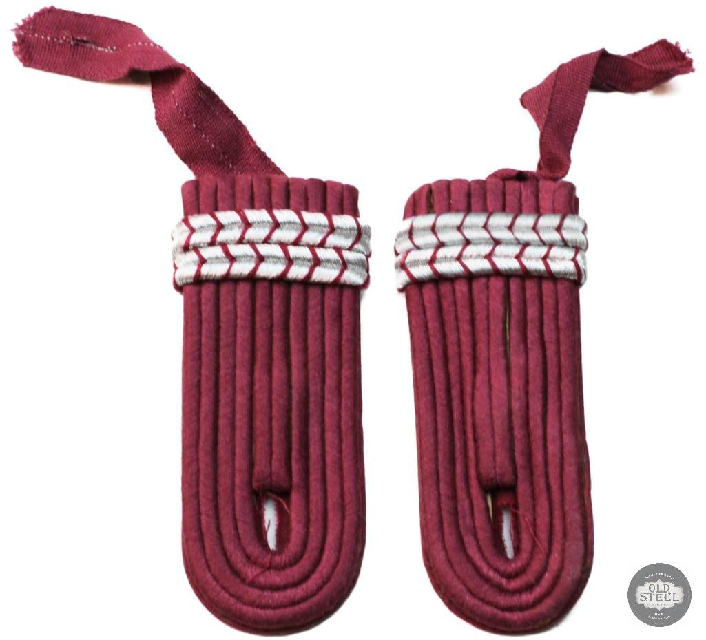 East German Voluntary Fire Service Shoulder Boards - Cold War Era: East German Voluntary Fire Service Shoulder Boards - Cold War Era THIS ITEM IS AS PICTURED WITH NO FURTHER ATTACHMENTS. ALL SALES ARE FINAL. PLEASE REFER TO THE AUCTION DESCRIPTION, LOT