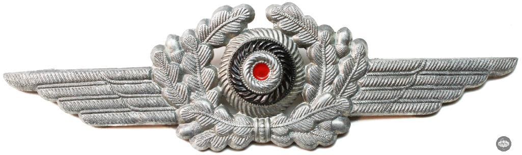 Original Winged Wreath Cockade German Schirmutzen Device WWII:  Original Winged Wreath Cockade German Schirmutzen Device WWII THIS ITEM IS AS PICTURED WITH NO FURTHER ATTACHMENTS. ALL SALES ARE FINAL. PLEASE REFER TO THE AUCTION DESCRIPTION, LOT