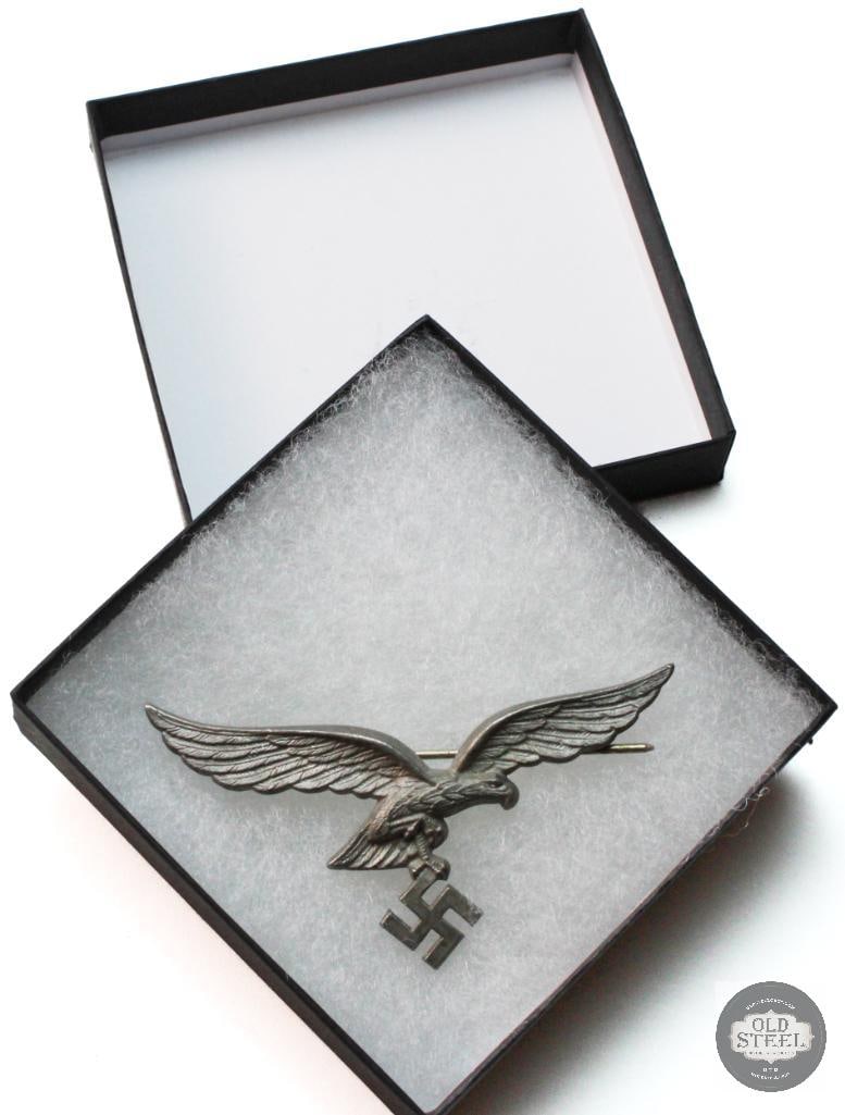 Original Luftwaffe 2nd Pattern Eagle Pin Germany WWII (1 of 1)